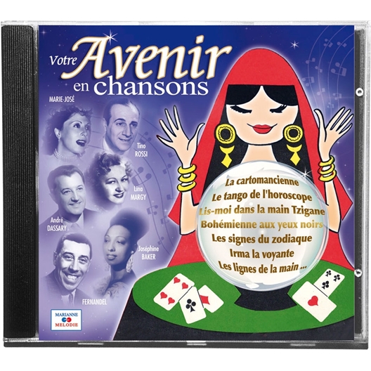 Le CD "Votre avenir en chansons"