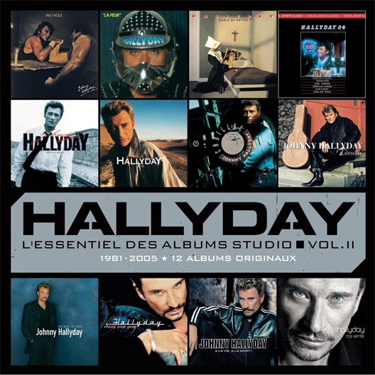 Johnny Hallyday : 12 albums studio de 1981 à 2005