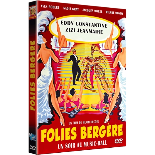Folies Bergère : Eddie Constantine, Zizi Jeanmaire, Pierre Mondy...