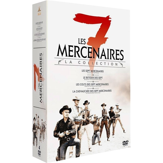 Les 7 Mercenaires La collection : Charles Bronson, Yul Brynner, James Coburn...