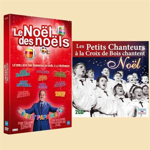 Notre Offre de "Noël des Petits Chanteurs" : DVD Noël des noëls + 2CD Petits Chanteurs