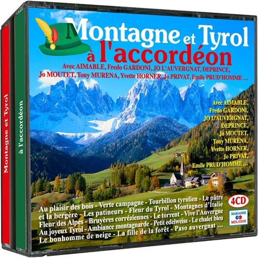 Montagne et Tyrol à l'accordéon