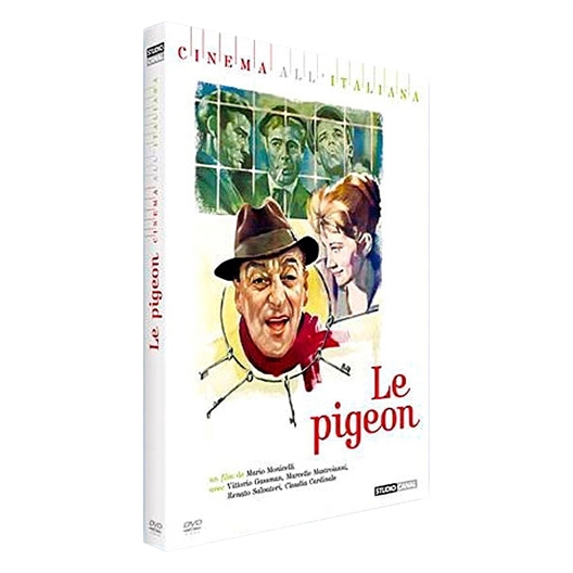 Le pigeon : Marcello Mastroianni, Claudia Cardinale