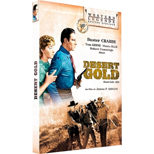 Desert Gold : Buster Crabbe, Robert Cummings