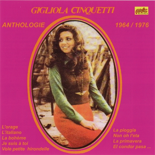 Gigliola Cinquetti : Anthologie 1967/1976