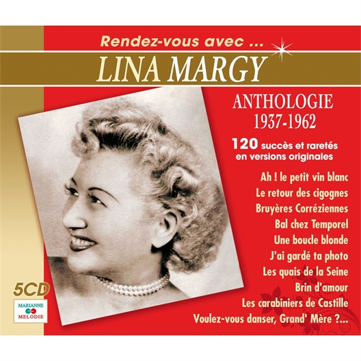 Lina MARGY (Coffret 5 CD)