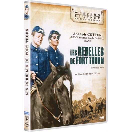 Les rebelles de Fort Thorn : Joseph Cotten, Jeff Chandler, ...
