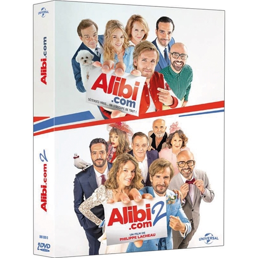 Coffret Alibi.com 1 et 2 : Philippe Lacheau, Élodie Fontan, ...