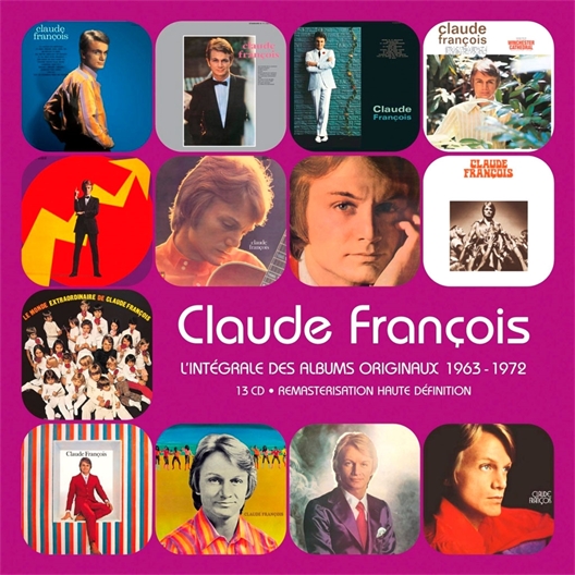 Claude François : L'intégrale des Albums Originaux 1963-1972