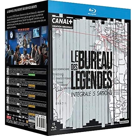 Coffret Le bureau des légendes - Saisons 1 à 5 : Sara Giraudeau, Mathieu Kassovitz, …