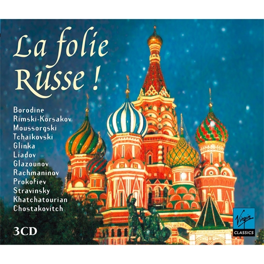 La folie Russe - Coffret 3 CD