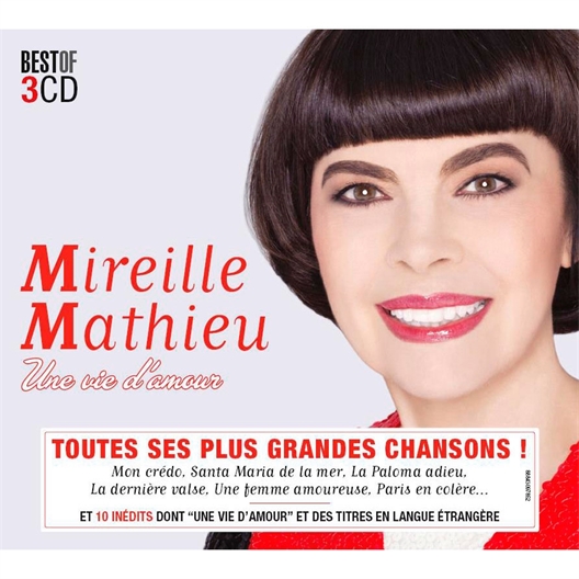 Mireille Mathieu : Une vie d'amour (3 CD)