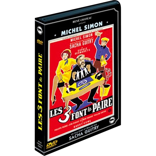 Les trois font la paire : Michel Simon, Sophie Desmarets, Darry Cowl