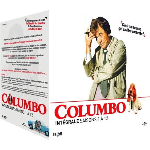 38 DVD Columbo Intégrale 12 Saisons : Peter Folk