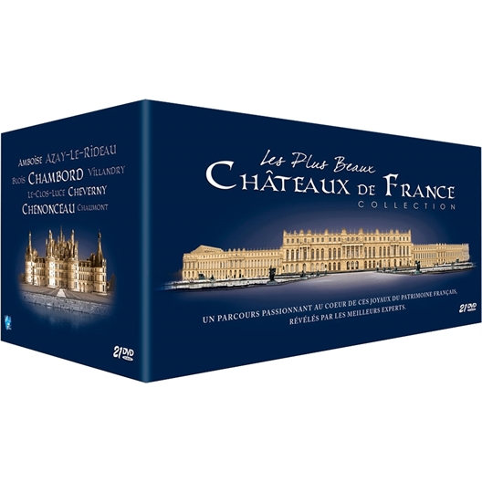 Les plus beaux châteaux de France : La collection complète des 18 châteaux (21 DVD)
