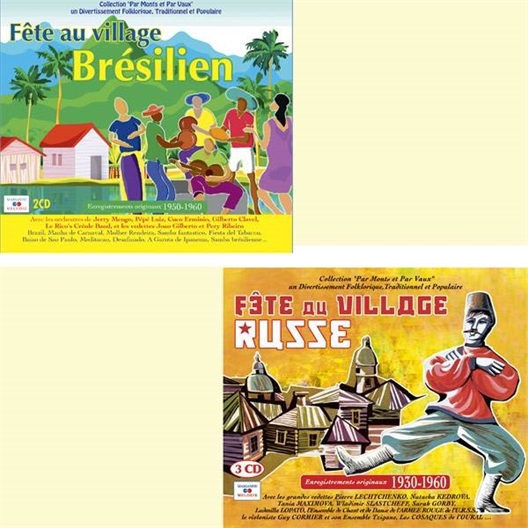 Le lot 2 albums Fête aux villages