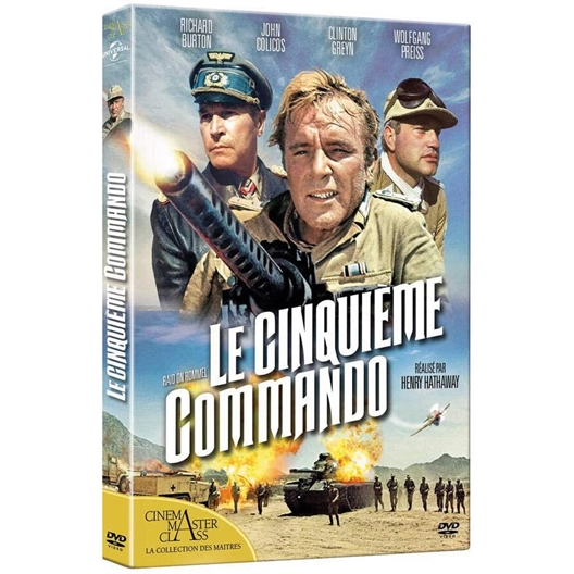 Le cinquième Commando : Richard Burton, Wolfgang Preiss, …