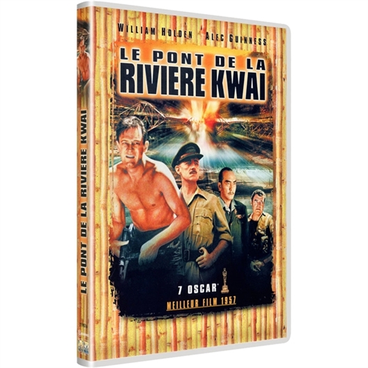 Le pont de la rivière Kwai : William Holden, Alec Guinness, Jack Hawkins