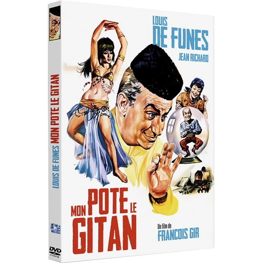 Mon pote le gitan : Louis de Funès, Jean Richard, Brigitte Auber, …