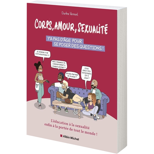 Corps, amour, sexualité, y'a pas d'âge pour se poser des questions : Charline Vermont