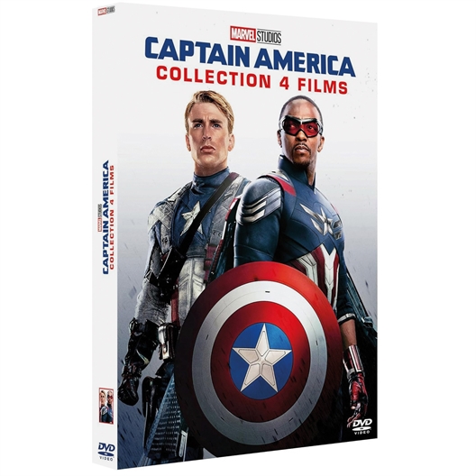 Coffret Captain America : Chris Evans, Tommy Lee Jones, …