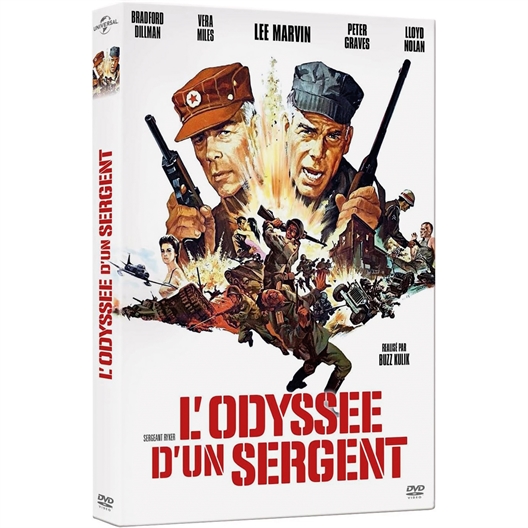 L'odyssée d'un sergent : Lee Marvin, Bradford Dillman, ...