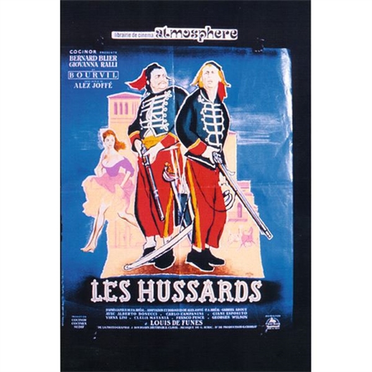 Bourvil, Bernard Blier, Giovanna Ralli : les Hussards