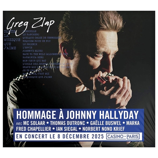 Greg Zlap : Toute la musique que j'aime