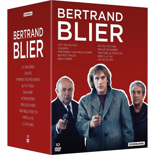 Bertrand Blier - Coffrer 10 films : Gérard Depardieu, Miou-Miou, Patrick Dewaere...