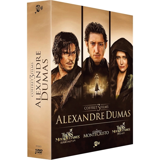 Alexandre Dumas coffret 3 films : Pierre Niney, François Civil, Anaïs Demoustier...