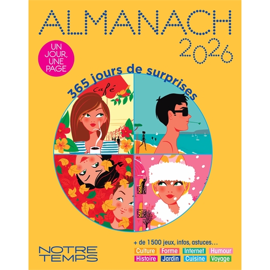 Almanach 365 jours 2026