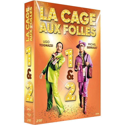 Coffret La cage aux folles : Michel Serrault, Ugo Tognazzi, ...