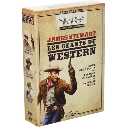 Coffret James Stewart : James Stewart, Jeff Chandler, ...
