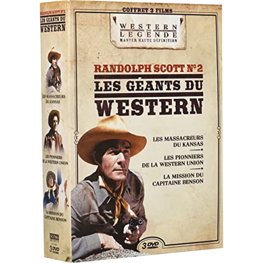 Coffret Randolph Scott : Randolph Scott, Robert Young, ...