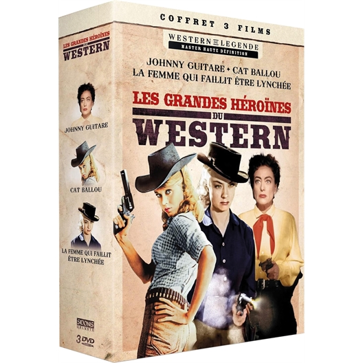 Coffret Les Grandes Héroïnes du Western : Joan Crawford, Sterling Hayden, ...