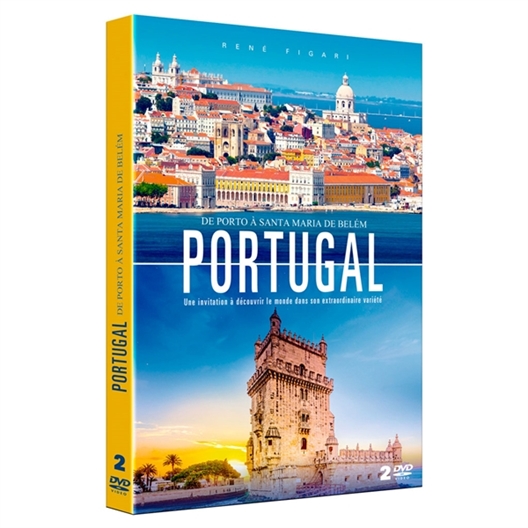 2 DVD «Portugal de Porto à Santa Maria de Belém»