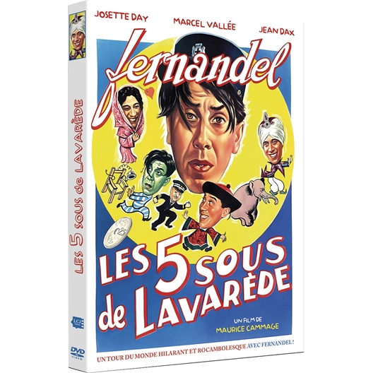 Les 5 sous de Lavarède : Fernandel, Josette Day, Andrex, ...