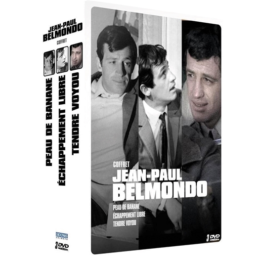Coffret Jean-Paul Belmondo : Jean-Pierre Marielle, Claude Brasseur, ...
