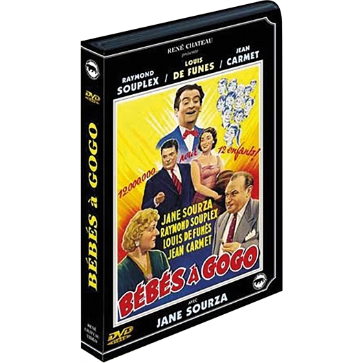 Bébés à gogo : Louis De Funès, Jean Carmet, ...