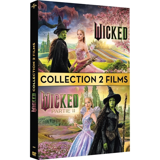 Coffret Wicked + Wicked partie II : Cynthia Erivo, Ariana Grande, ...