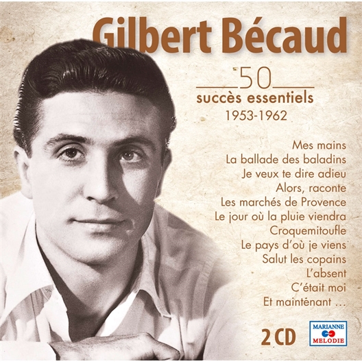 Gilbert Becaud 50 Succes Essentiels (2 CD)