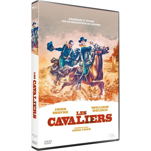Les cavaliers : John Wayne, William Holden, ...